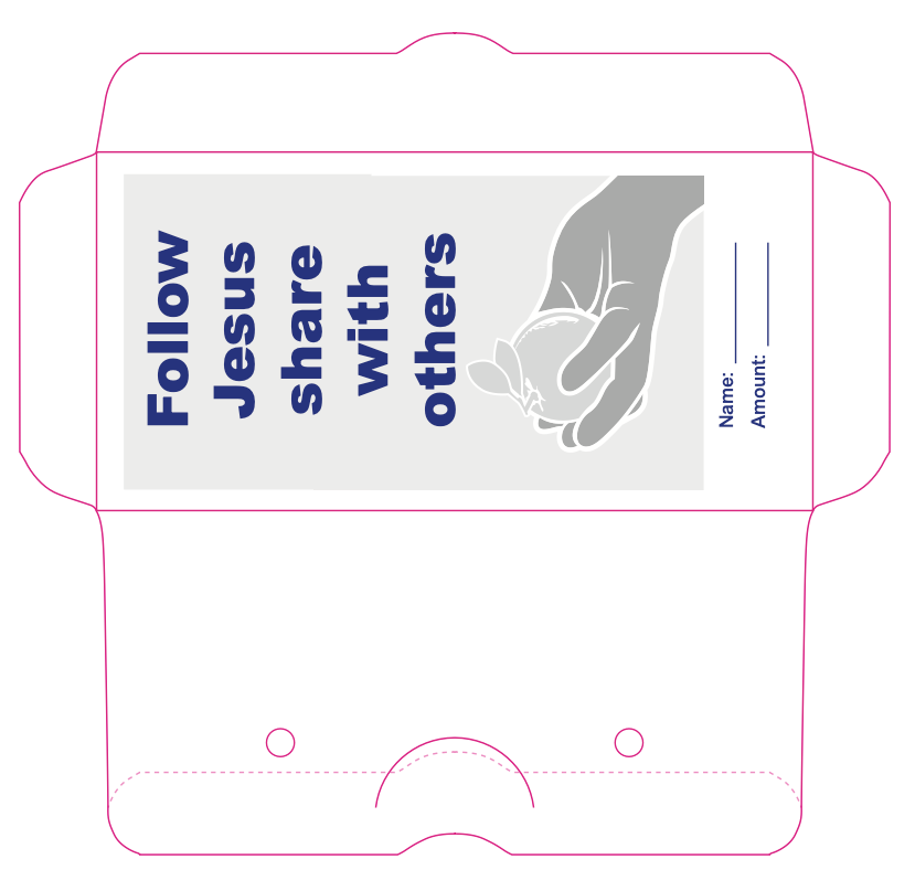 Follow Jesus Offering Envelope