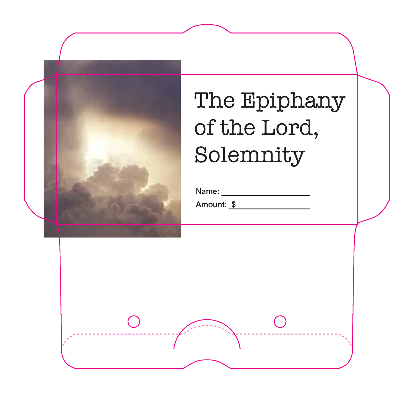 Epiphany of The Lord Offering Envelope