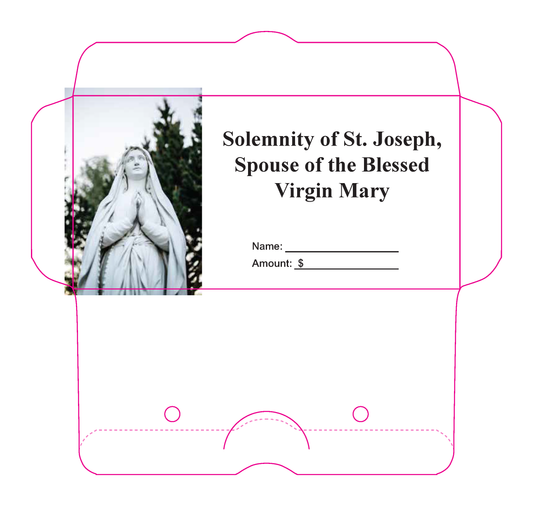 St. Joseph Offering Envelope